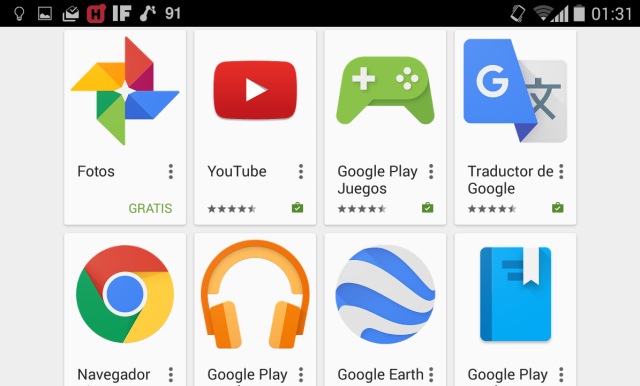Todas las aplicaciones de Google para Android e iOS