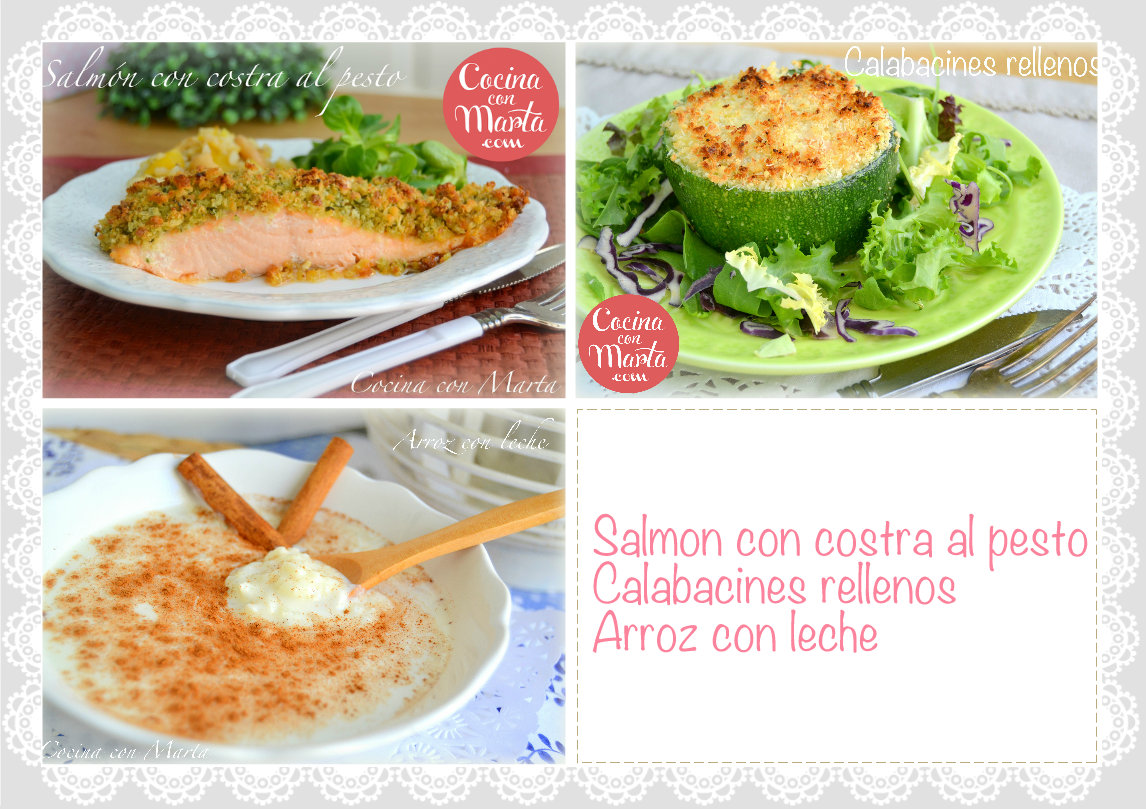 Cocina con Marta. Recetas fáciles, rápidas y caseras: Menú del día Cocina con Marta. Recetas fáciles, rápidas y caseras: Menú del día