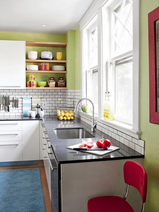 2014 Easy Tips  for Small Kitchen Decorating Ideas 