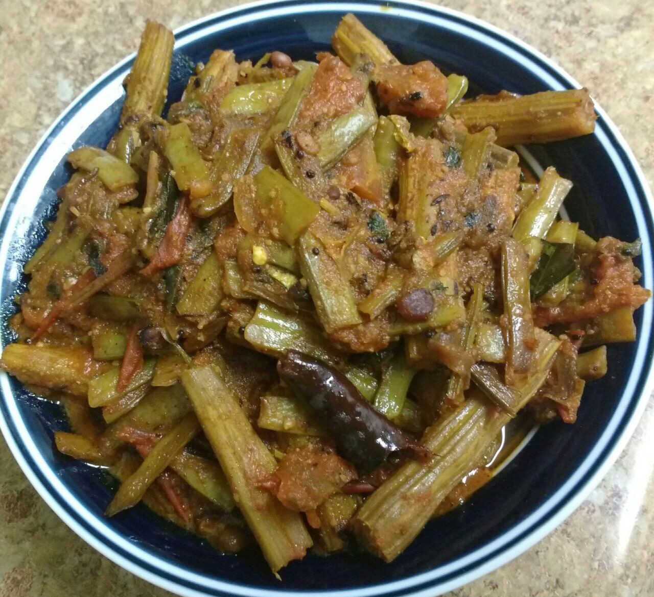 South Indian recipes Cluster beans,drumstick curry Goruchikkudu