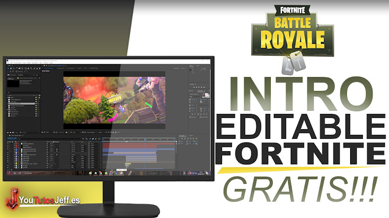 Intro Editable Fortnite GRATIS Y IMPACTANTE + Tutorial (After Effects)