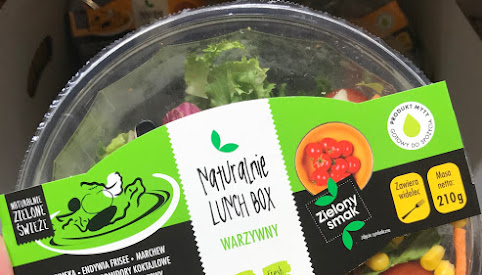 Lunch box warzywny, Nowalijka