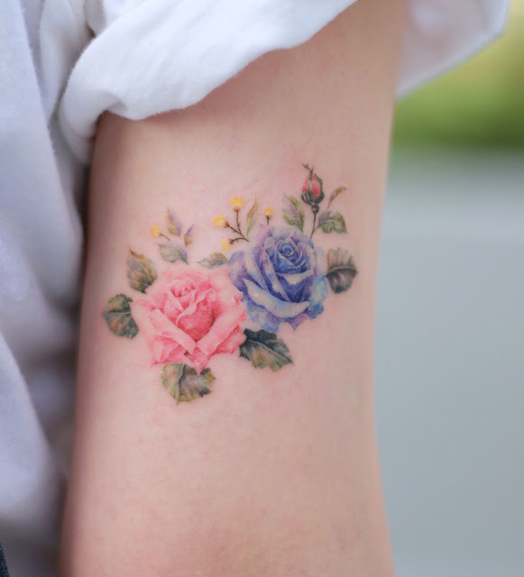 Tatuagens femininas de flores Tatuagens femininas de flores