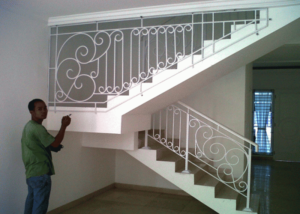 Model Railing Tangga dan Balkon ~ Desain Rumah