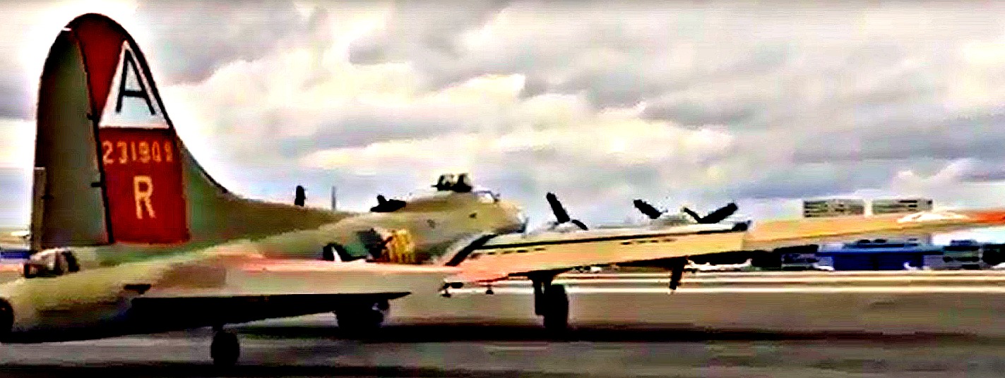 ,SEEING the B17 FLYING FORTRESS at ZAMPERINI FIELD also LYON AIR