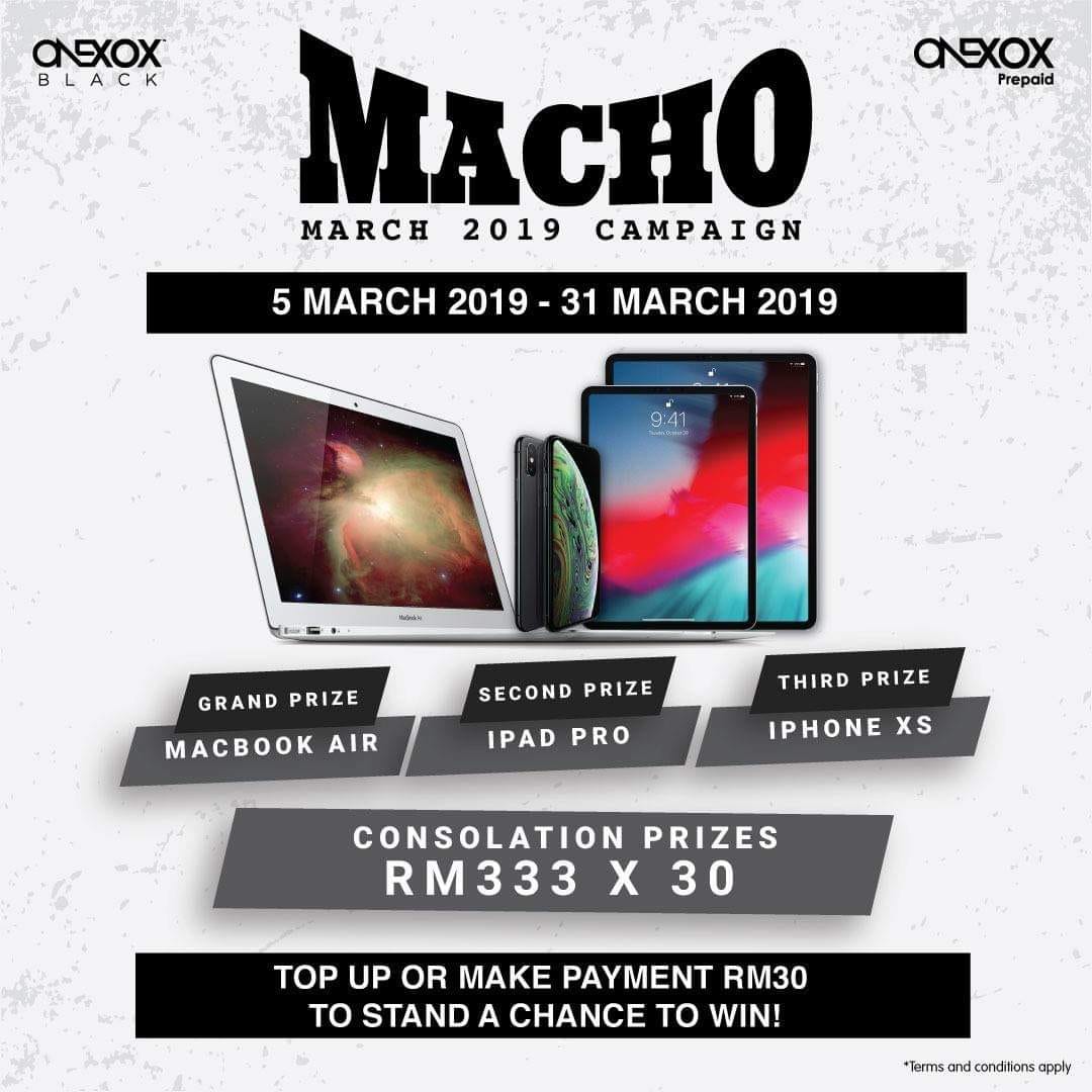 Kempen MACHO MARCH anjuran ONEXOX Kempen MACHO MARCH anjuran ONEXOX