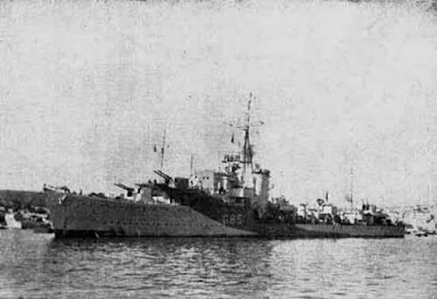 WW2 Battle of Atlantic Polish Destroyer ORP Piorun