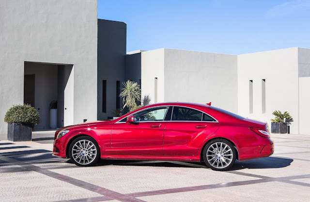 CLS-Class 2015 Mercedes-Benz CLS-Class red