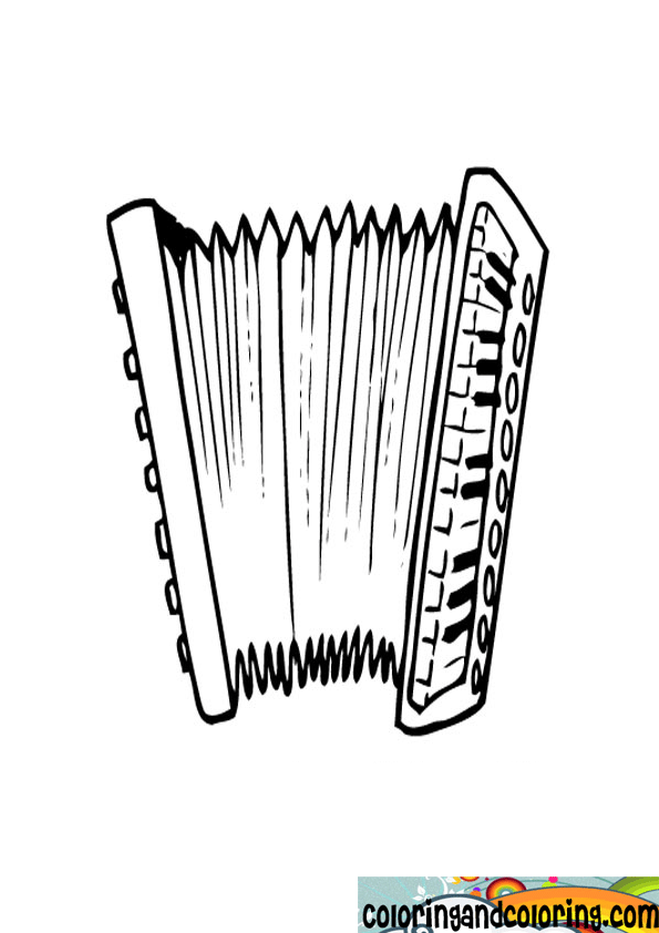 accordion coloring pages - photo #6