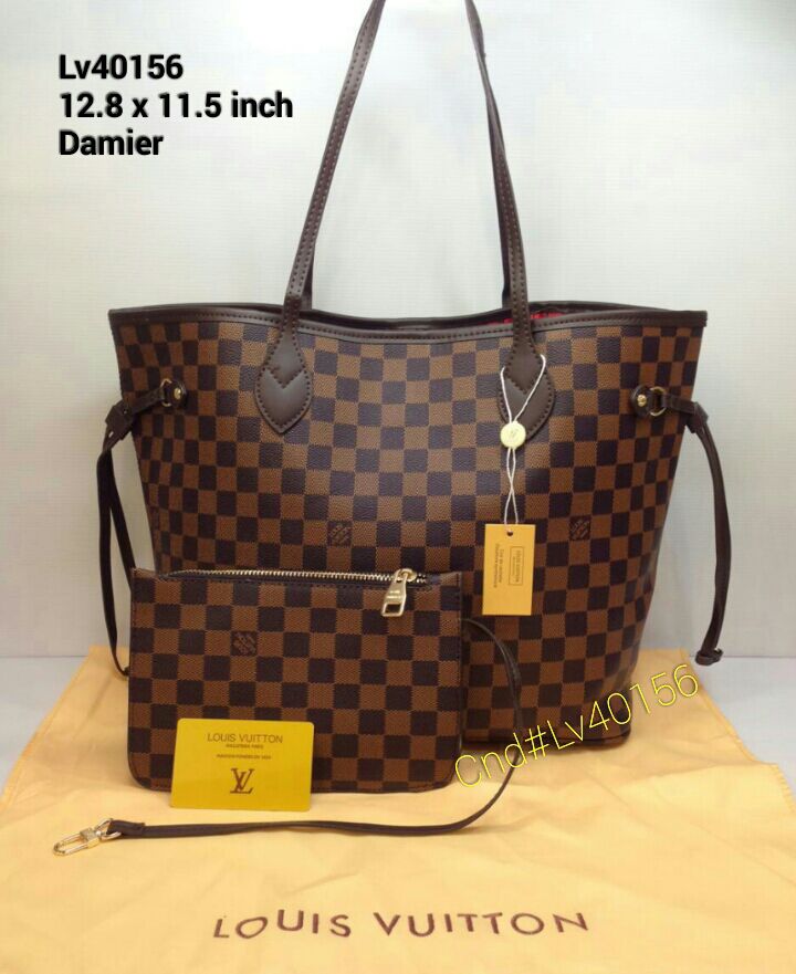 Handbag Branded Murah Lv Set 2 In 1 Gred Aaa Ig Handbagmurah