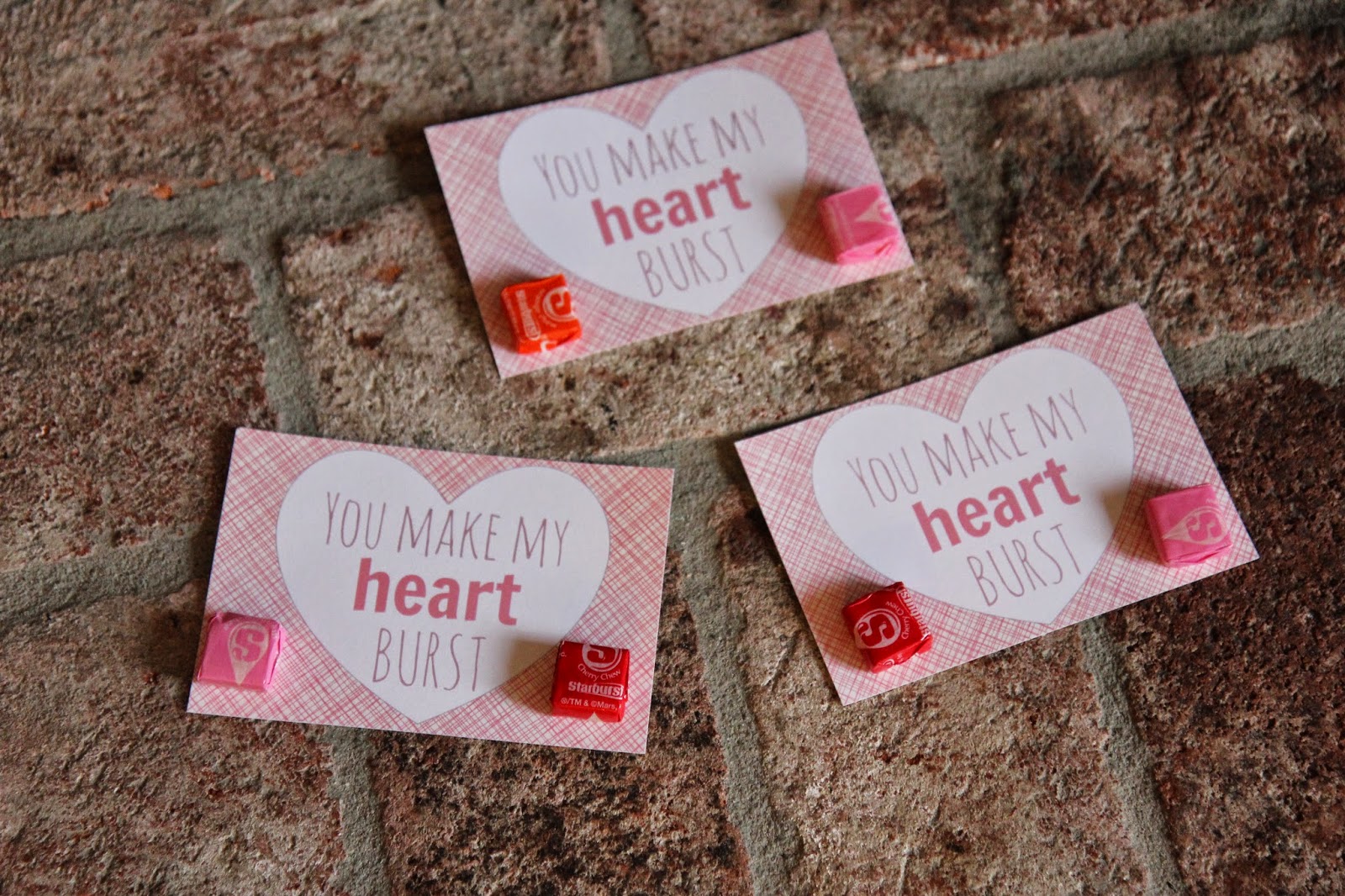 Toddler Approved!: Starburst Valentines