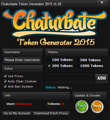 free download full version software: Chaturbate Hack Tokens - Generator.