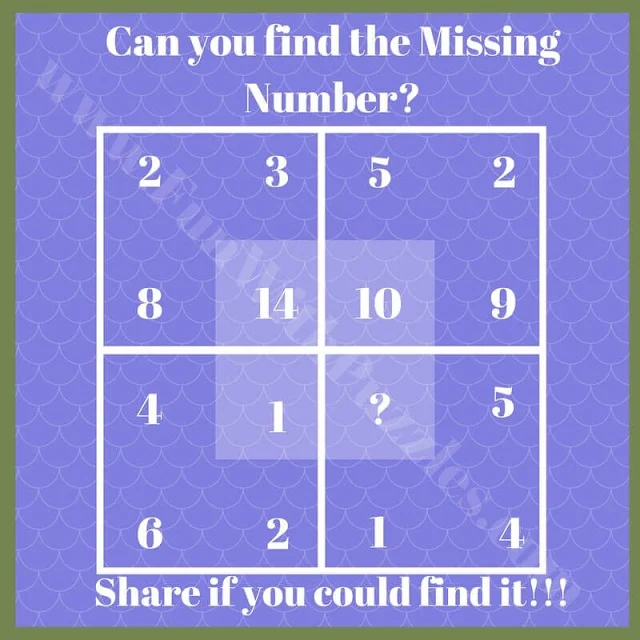 Can you solve this Maths Brain Teaser Number Puzzle?