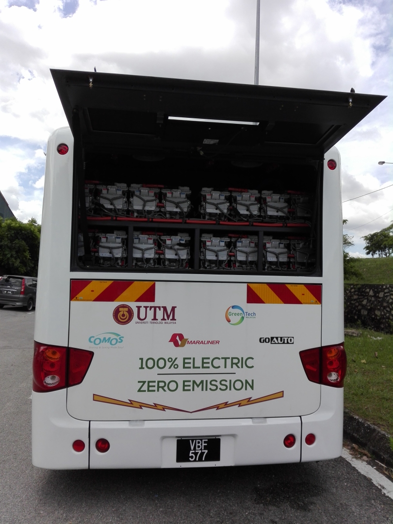 Motoring Malaysia Buses The Go Auto Higer Electric Bus Spotted The Quirk I Have To Mentioned About This Electric Bus Is Placement Of Batteries It Would Seem That Individual Are Placed At Rear