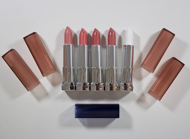 WARPAINT and Unicorns: Maybelline Color Sensational Inti-Matte Nudes in Pea...