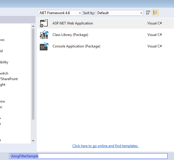 Developer's Notes Using filters in MVC and  API controllers