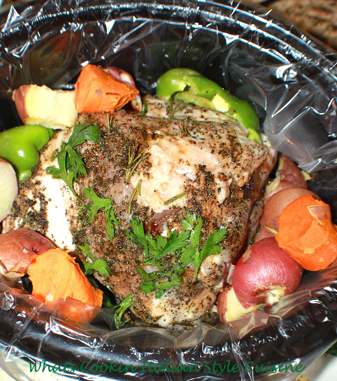 Slow Cooker Pork Roast What's Cookin' Italian Style Cuisine