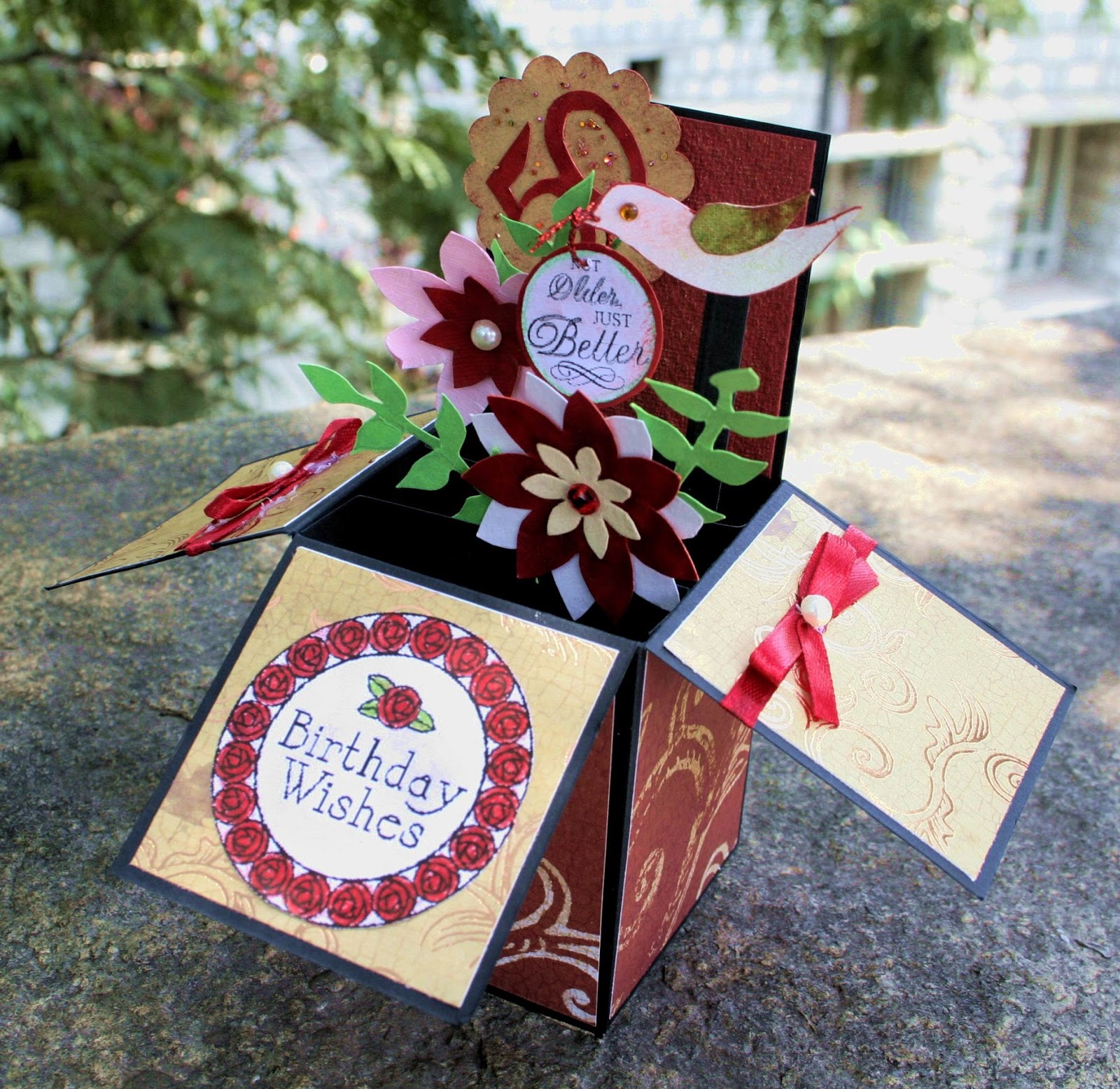 My Handmade Cards A Pop up Box Card