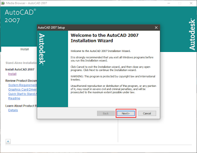 Download và cài đặt AutoCad 2007 Full Crack