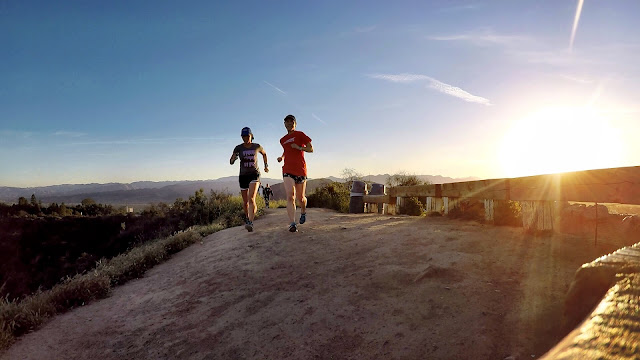 Running at Runyon Canyon 