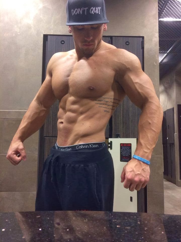 Daily Bodybuilding Motivation: Handsome Male Model Jordan 
