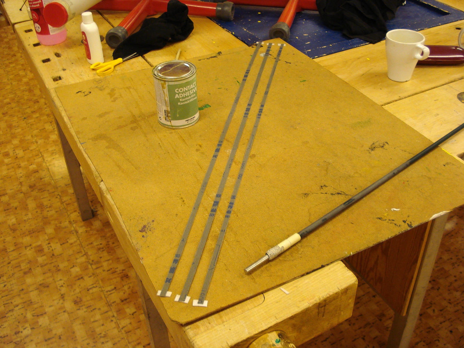 Rodbuilding-Piratefishing: Reaming the handle and creating some other ...