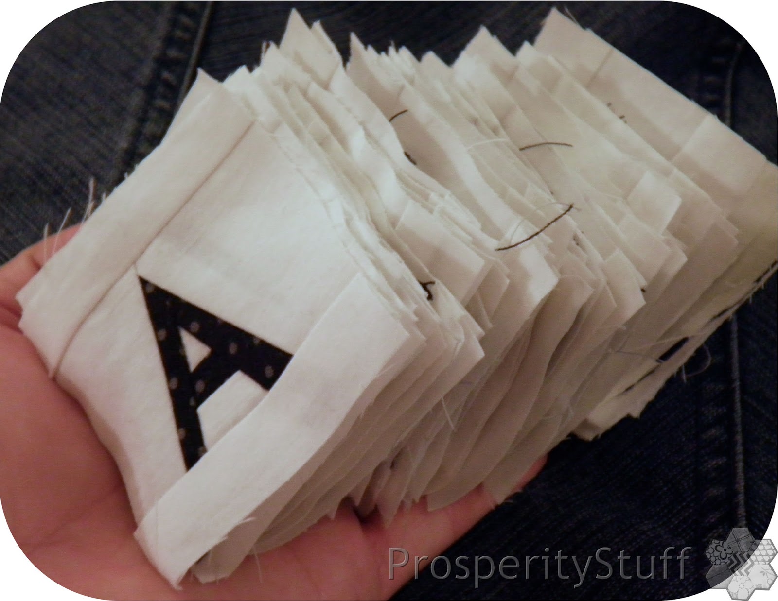 ProsperityStuff Quilts Crossword Puzzle Quilt still in the works