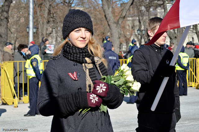 16. marts leģionāri gājiens Rīga Riga March 16