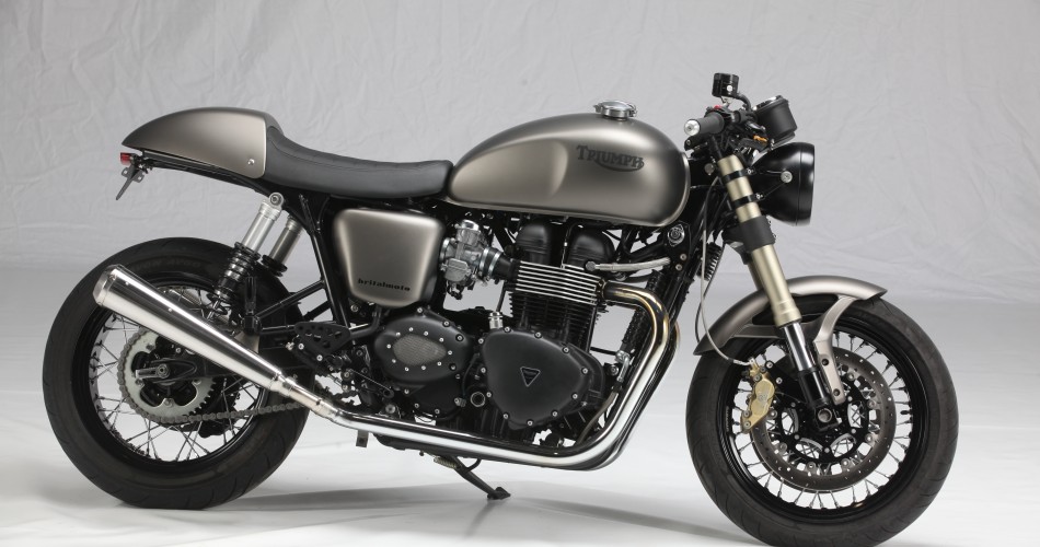 Triumph Thruxton Custom Dibujos De Extraterrestres