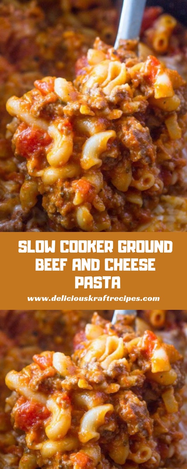 SLOW COOKER GROUND BEEF AND CHEESE PASTA SLOW COOKER GROUND BEEF AND CHEESE PASTA