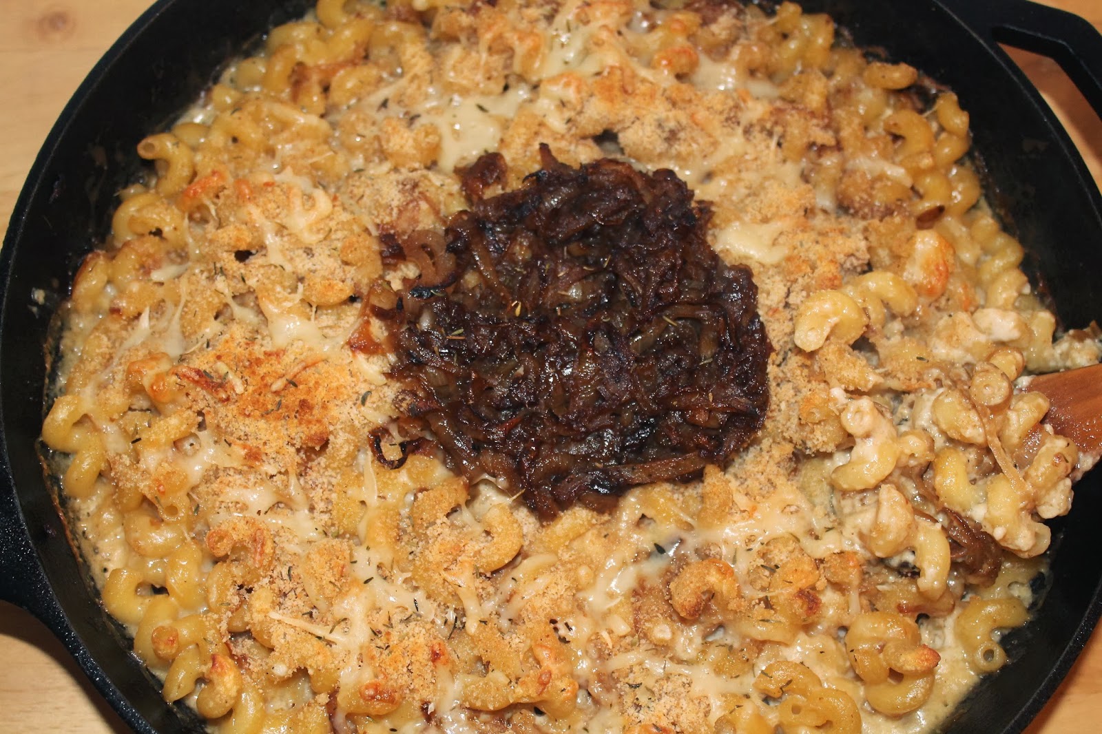 Savory Moments French onion macaroni and cheese