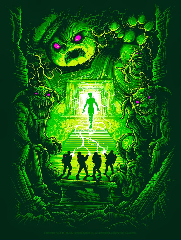 Inside The Rock Poster Frame Blog Ghostbusters 30th Anniversary Dan Dan Mumford Ghostbusters 30th Anniversary Are You