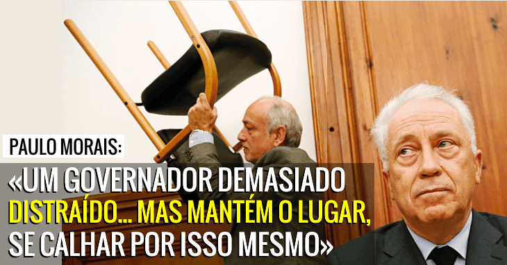 «No Banco de Portugal, ninguém larga a cadeira»