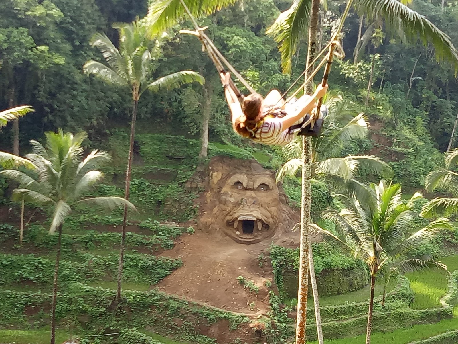 BALI SWING ALAS HARUM Amazing Swings which went right over the