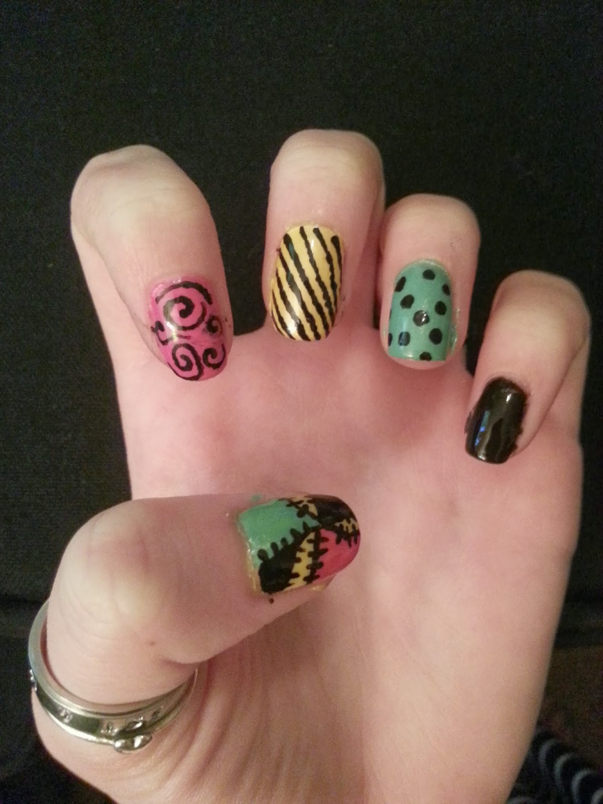 The nightmare before christmas by misspoe on deviantart Tomboy's Guide to Nails: Nightmare Before Christmas: Ragdoll Sally