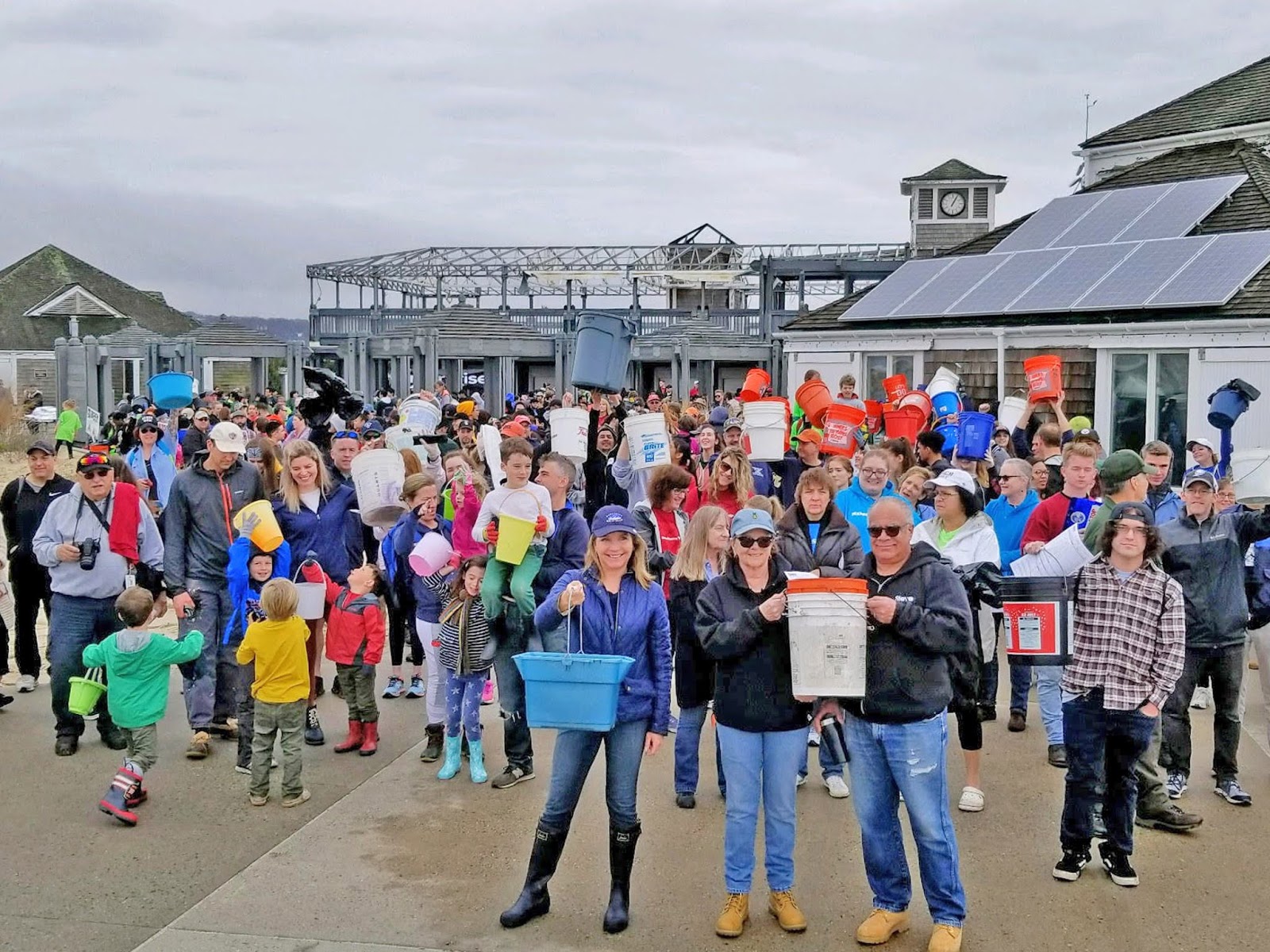 Clean Ocean Action Bucket Brigade Hits the Beach