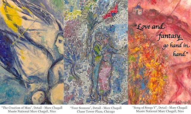 Marc Chagall: The Creation of Man, Four Seasons, Song of Songs V.