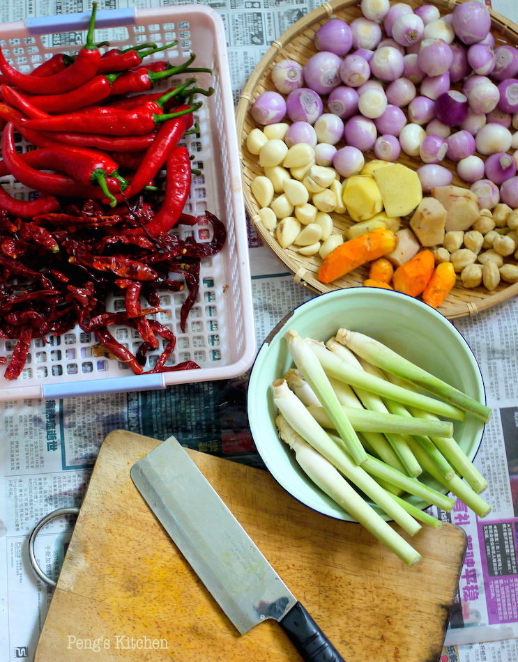 Peng's Kitchen Homemade Basic Rempah (Spice Paste)