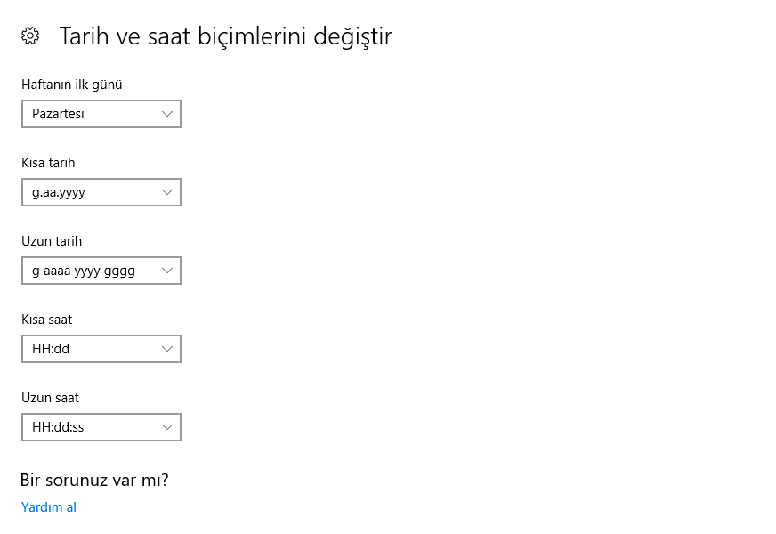 Windows'da tarih, saat ve ilgili ayarlar nasıl özelleştirilir 11 Windows 10 tarih ve saat ayar%25C4%25B1 11