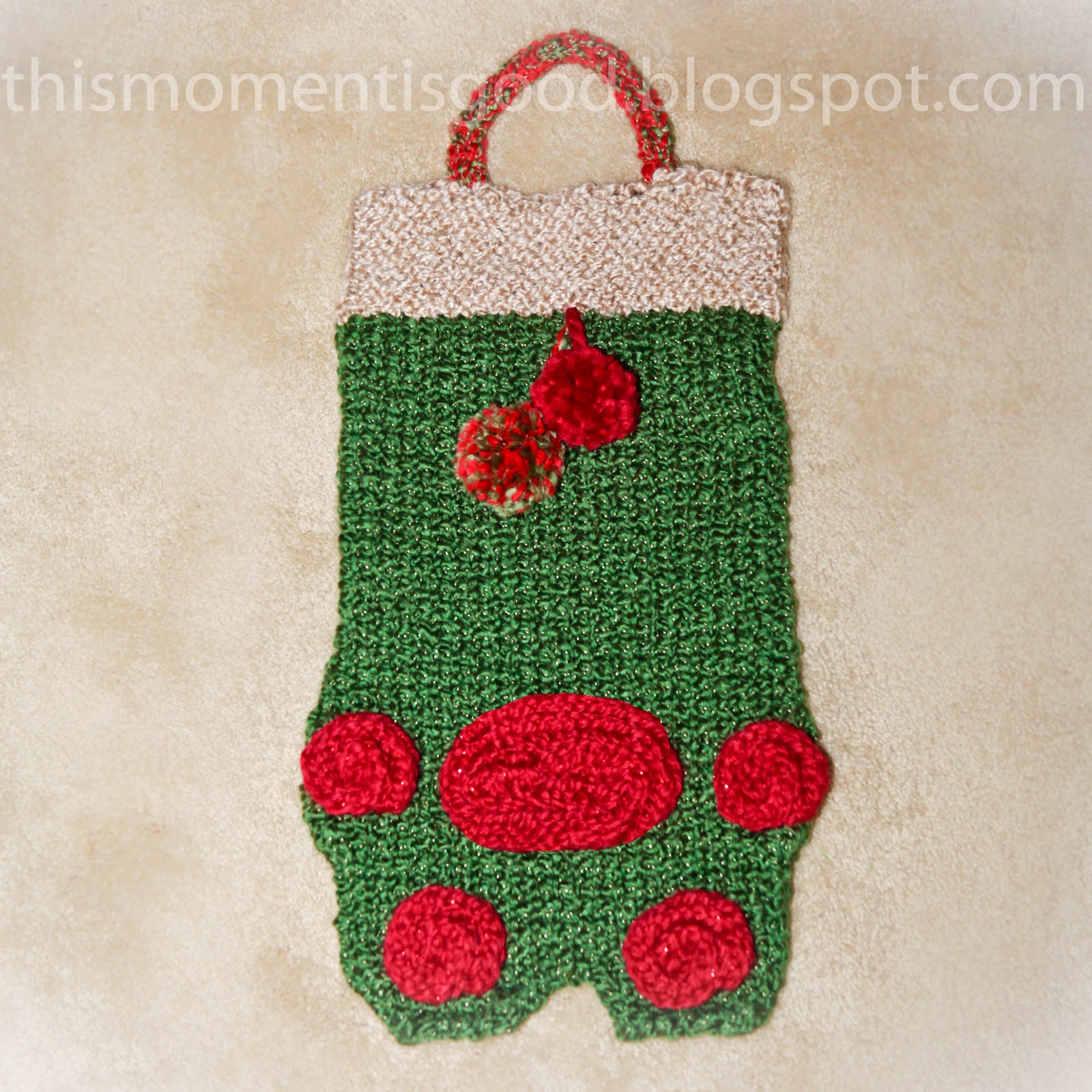 Loom Knitting by This Moment is Good!: LOOM KNIT PET STOCKING PATTERN...