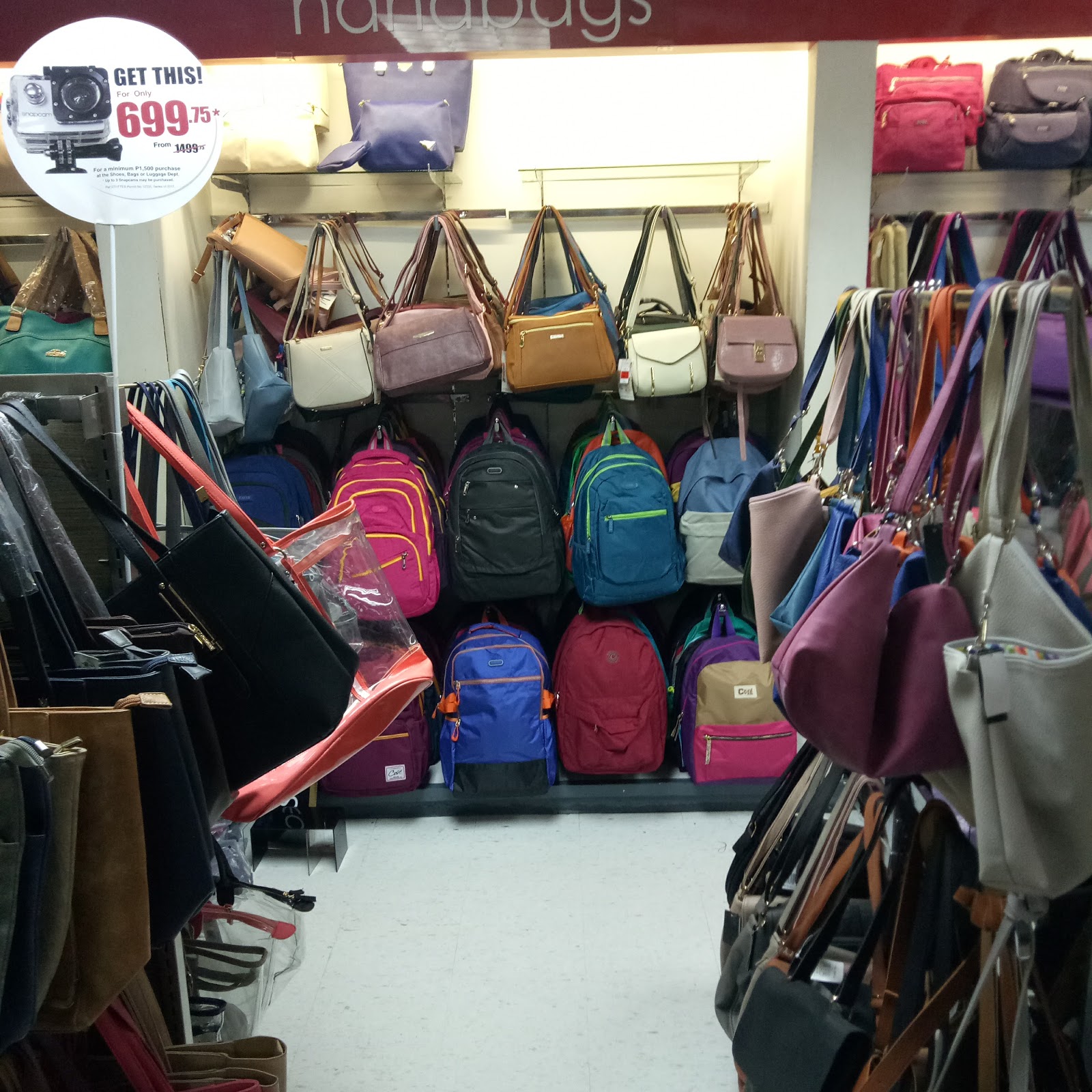sm backpack prices