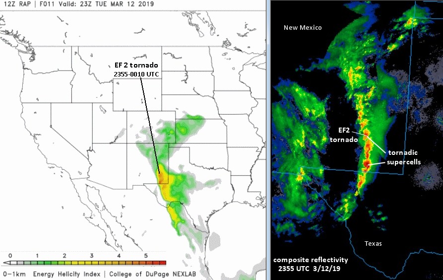 Jon Davies Severe Weather Notes Tornadoes in New Mexico & Ohio Valley on March 12 & 14, 2019
