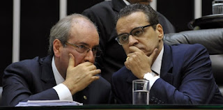 Resultado de imagem para henrique alves com eduardo cunha