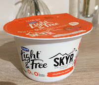 Danone Light & Free Skyr Strawberry Yogurt Danone Light & Free Skyr Strawberry Yogurt