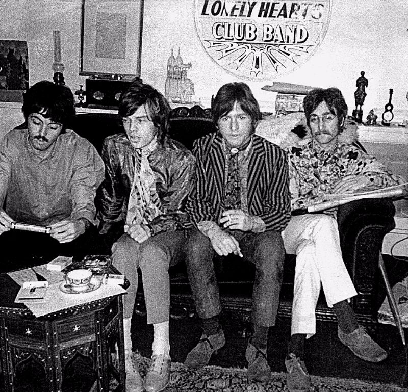 The Two Kings of the British Invasion Vintage Photos of John Lennon