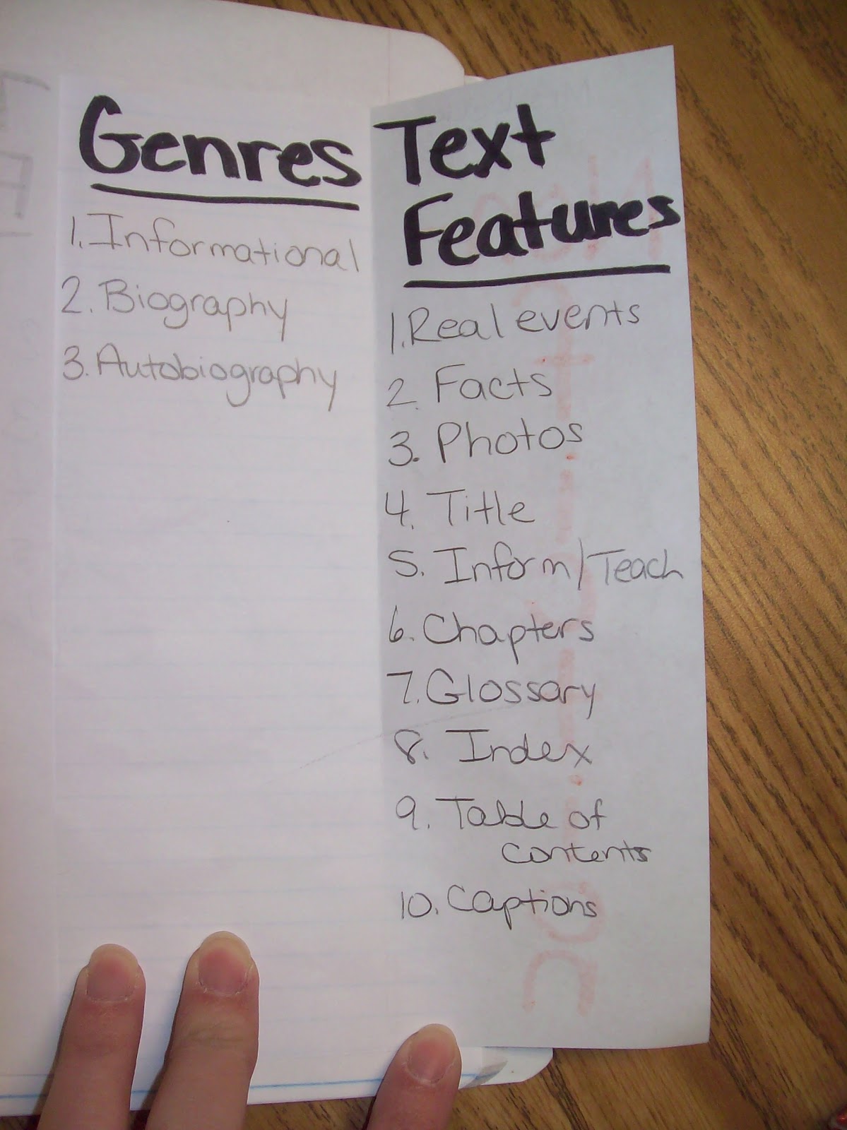 Third Grade Thinkers: Fiction and Nonfiction: Text Features and Genres