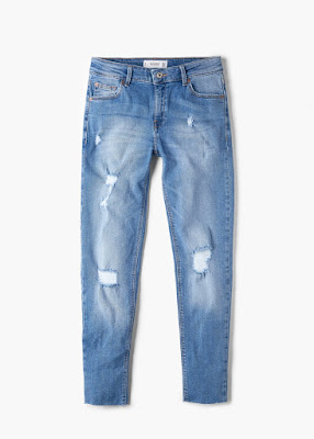 Mango Cropped Skinny ISA Jeans