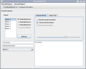 KprimaDina: GUI Java (AWT, SWT dan Swing)