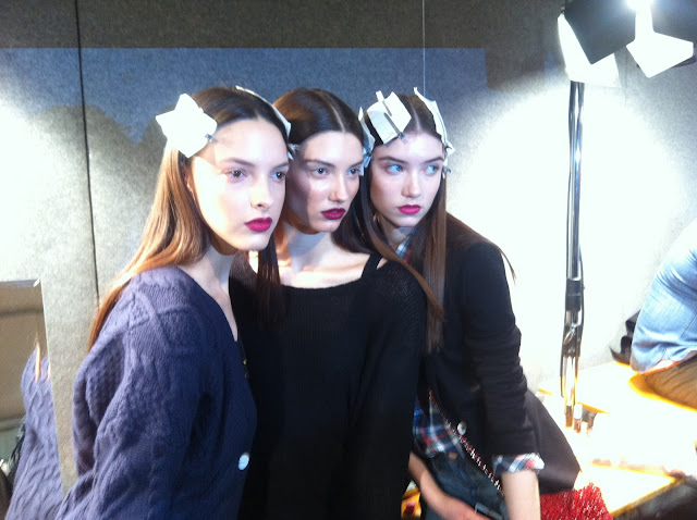 Clio Make Up ClioMakeUp Maybelline NY backstage Milano Fashion Week 2013 A/I F/W intervista foto video modelle