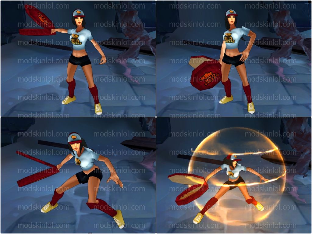 Mod Skin Lol Download Free Mod Skin Sivir Pizza Delivery Sos tomat și brânză mozzarella. mod skin sivir pizza delivery